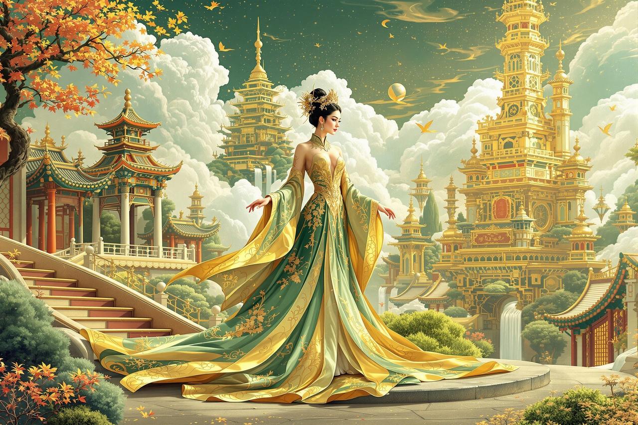 仙侠美学:从服饰到场景的东方幻想设计 - 工口动漫特别企划